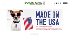 Desktop Screenshot of luckydogsbakery.com